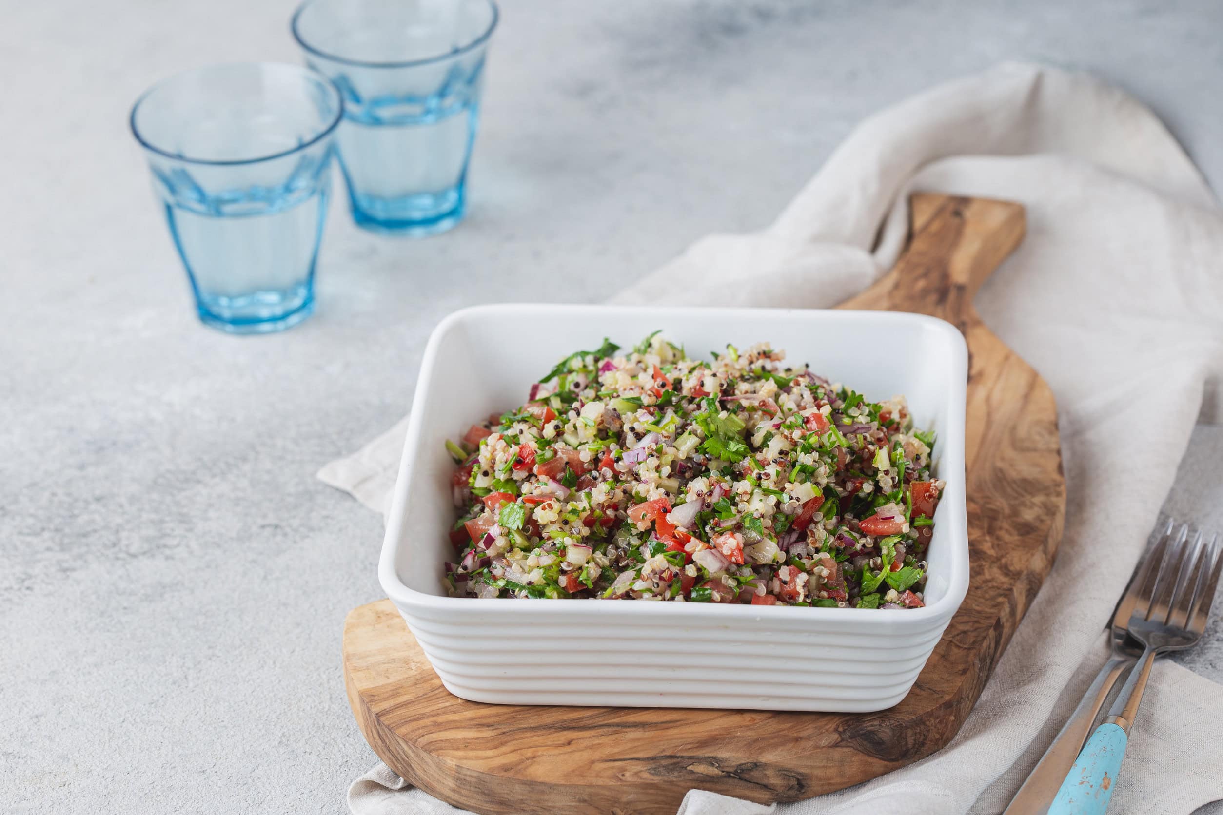 Quinoa Sprout Salad - Madhavi Shilpi