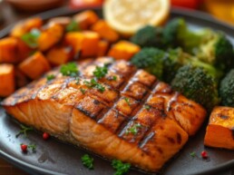 Balsamic salmon