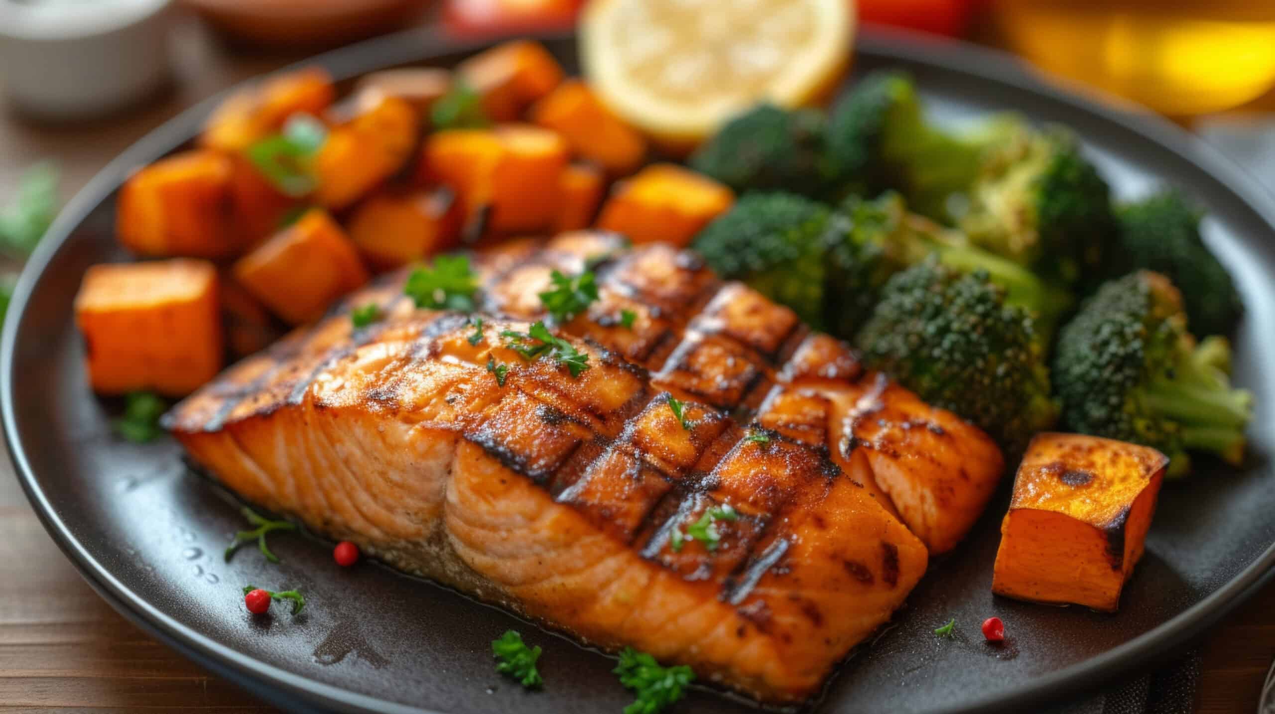 Balsamic Glazed Salmon - Madhavi Shilpi