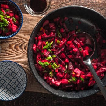 Spicy Sautéed Beetroot