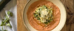 Zucchini spaghetti