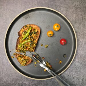 Methi egg bhurjee