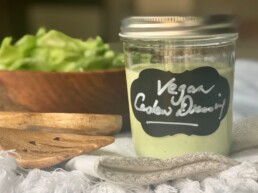 Creamy vegan dressing