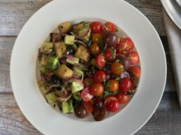 Tuscan Bread Salad (Panzanella - Mumbai Style)
