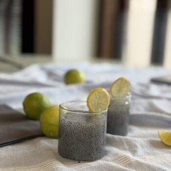 Chia Lemon Water