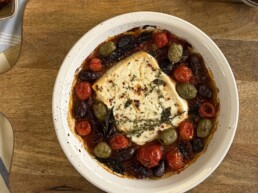 Baked feta