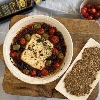 Baked feta
