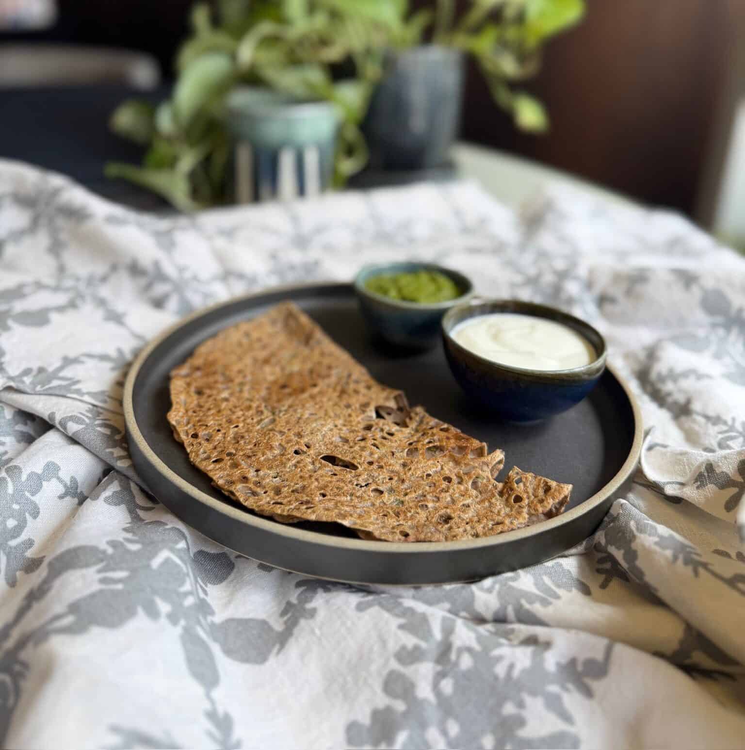 Buckwheat chilla - Madhavi Shilpi